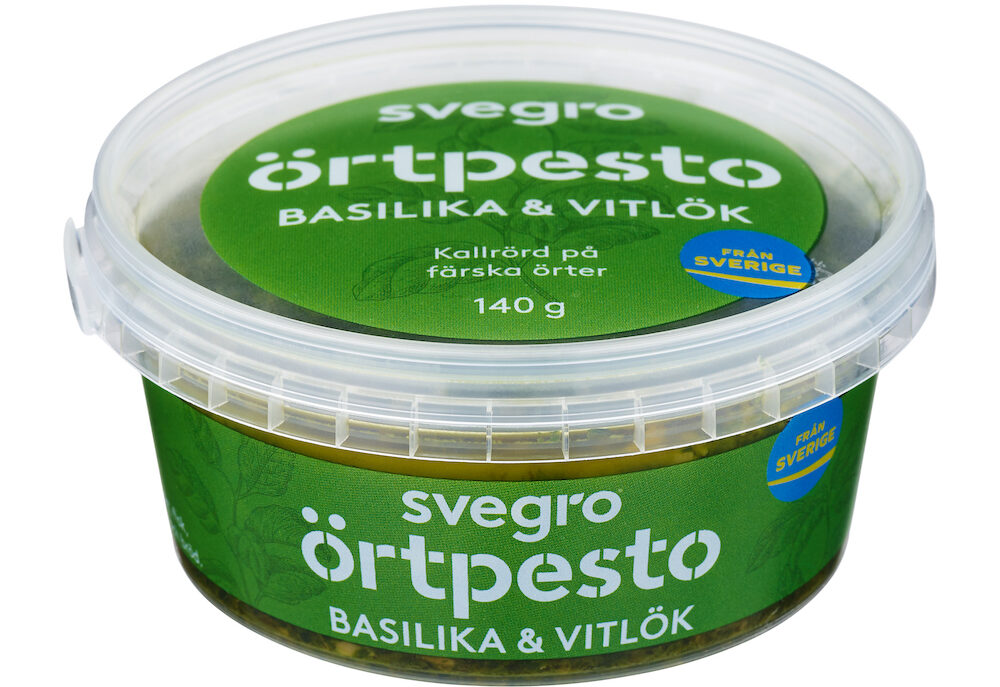 Örtpesto Produktbild Bsilika Vitlök