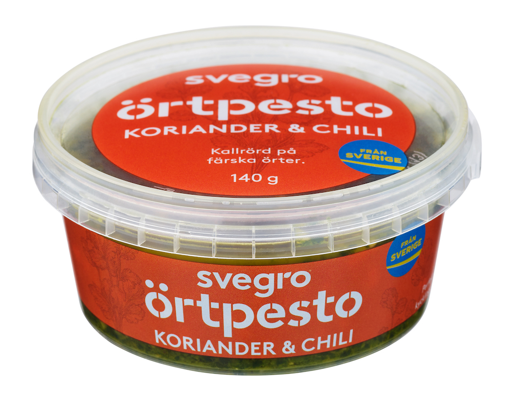 Örtpesto Produktbild Koriander Chili