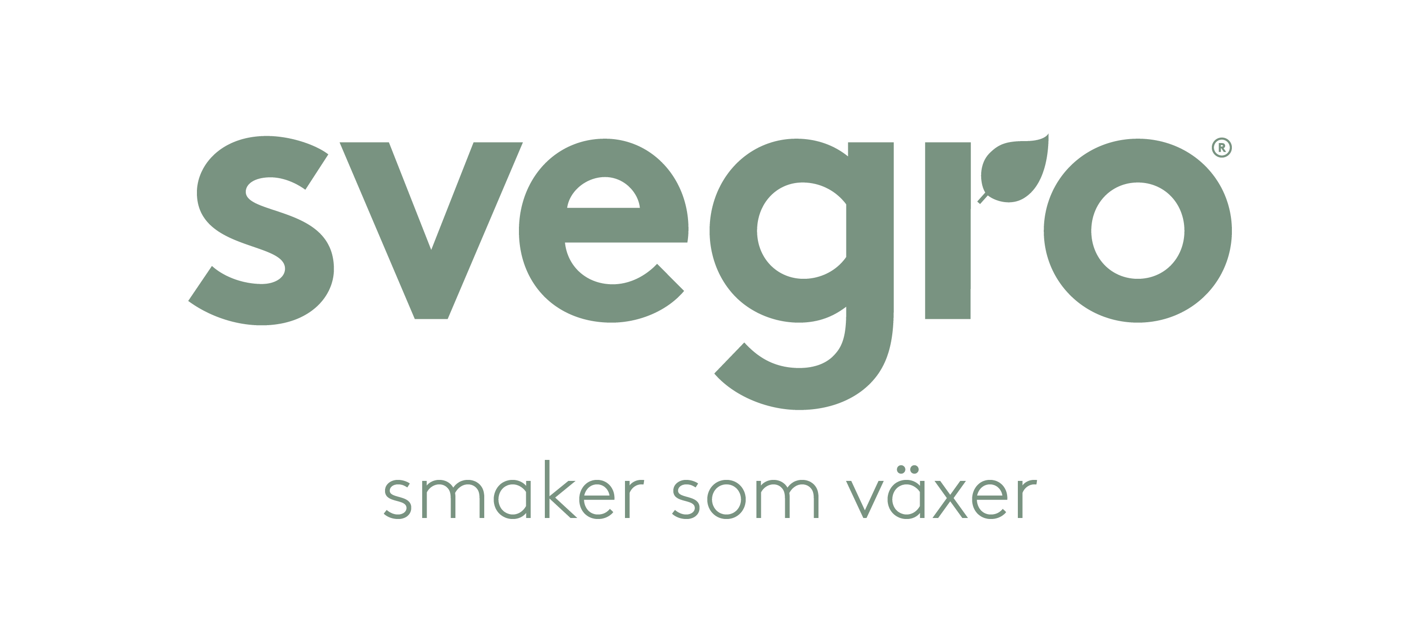 Svegro Logotyp "Smaker som växer"