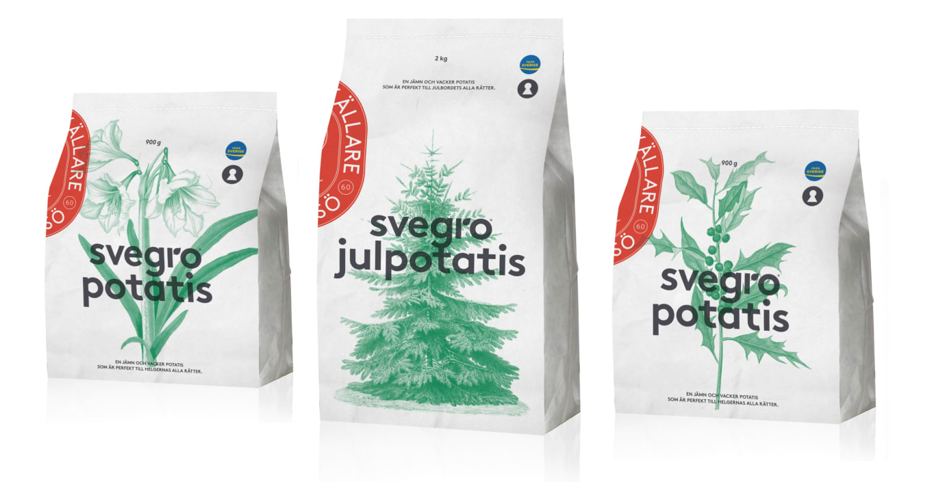 Nyhet Svegro Jordkällare Julpotatis